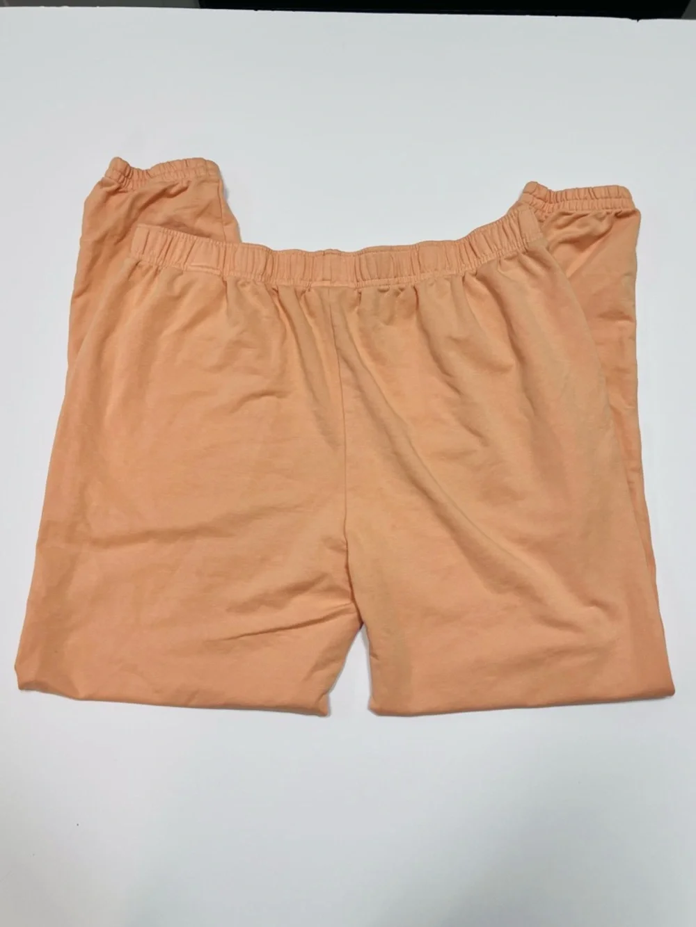 Lacoste Peach Lounge Pants Joggers Elastic Waist Logo Size L - Picture 5 of 11